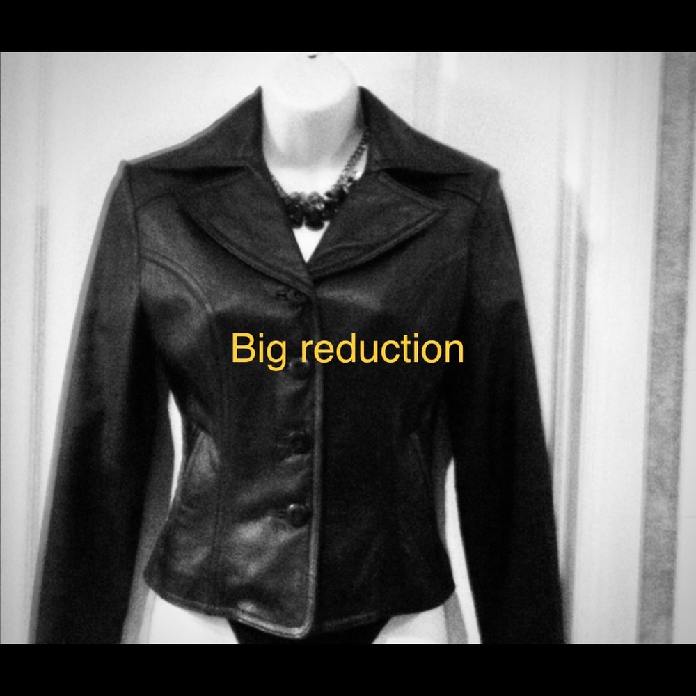 Leather jacket